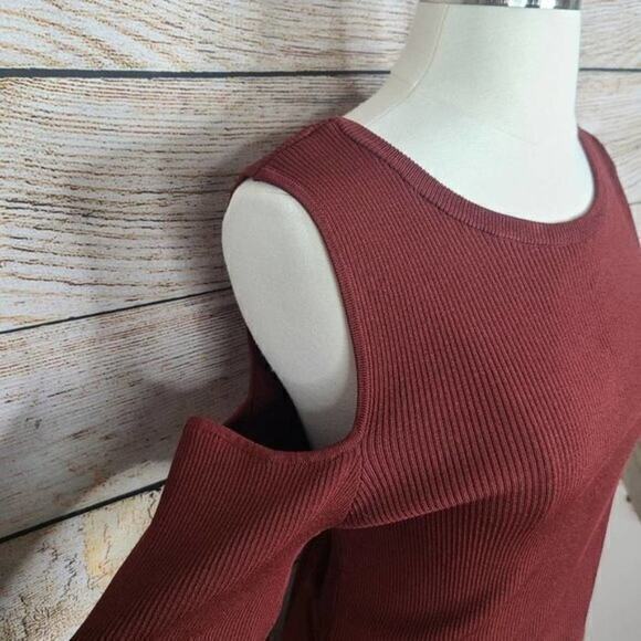 NWT Bar III Midnight Bloom Cutout Shoulder‎ Dress XL - Picture 2 of 3